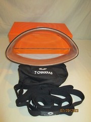 7 Chakras Yoga Wheel with Yoga Strap and Carry Bag