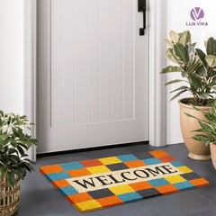 Doormat Coconut Modern Welcome 40×70 cm Doormat Outdoor and Indoor Doormat…