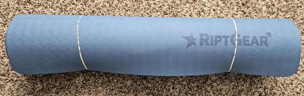 RiptGear Gym Exercise Mat Yoga Mat Workout Pad Non Slip Home Class Fitness