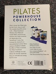 GAIAM Pilates Powerhouse Collection 3-DVD Boxed Set & Body Band Mind Body Health
