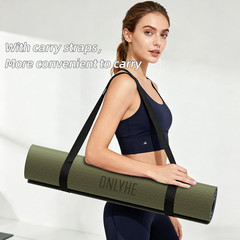 Yoga Mat Thick(10Mm) Exercise Mat Non Slip Anti-Tear,72″X35″ Extra Large Pilates