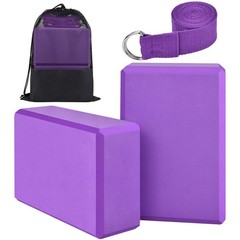 Yoga Block Blocks Set of 2 Yoga Block and Strap Yoga Blocks Yoga Block 2e…