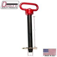 Double HH, 00133, Red Handled Hitchpin 3/4″ x 6-1/2″