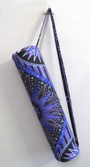 Burning Sun Yoga Mat Carrier Bags Hippie Mandala Cotton Bags With Shoulder Strap