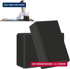 Yoga Block – Unsupported Latex Eva foam – Soft non slip surface with bevel for y