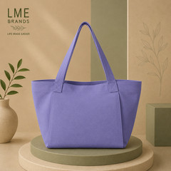 Canvas Yoga Tote Bag with Exterior Sleeve for Yoga Mat; 8 Colors to Choose from