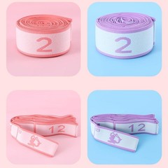 Stretch Band Strap Number Elastic Stretching Strap Exercise Bands Yoga Equipment