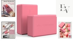 Eco-Friendly 2 Pack Yoga Blocks – Lightweight Foam for Stability and Comfort