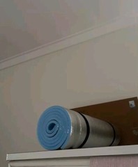 Extra Thick 10mm Exercise Yoga Pilates Mat Gym Fitness NBR 72″x 24″ w/ Bag Strap