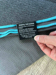 NON-SLIP Yoga Towel | Brand: Yoga Mate | Hot Yoga | 64″ x 48″ | Gray