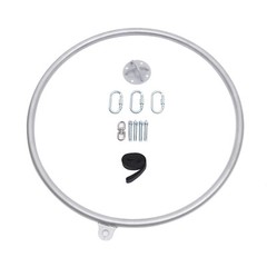 90cm Aerial Lyra Hoop Gymnastic Equipment Lifting Ring Yoga Ring Dance Stainless
