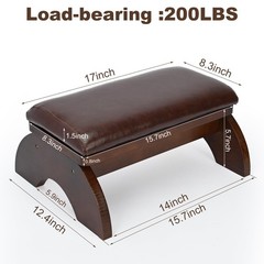 Kneelers for Praying, Prayer Bench with Thick Prayer Kneeling Pad for Kneeling