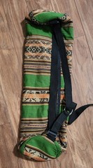 Yoga Mat Bag Aztec Inca Indian Pattern Alpaca Owl Birds