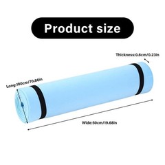 Extra Large Non-Slip Yoga Mat Fitness Exercise Pilates Workout Gym Mat USA