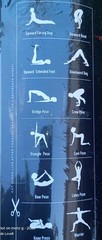 YOGA MAT EDX 12MM COMFORT FOAM FITNESS MAT NAVY BLUE