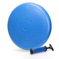 WIWAPLE Wiggle Seat, Inflatable Stability Balance Disc Wobble Cushion, Balanc…