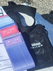 Fiton Yoga Mats W-Resistance Bands and Carry Strap includes Bonus Free Gift