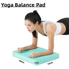 Balance Pad, Non-Slip Foam Mat & Ankles Knee Pad Cushion for Core Balance and St