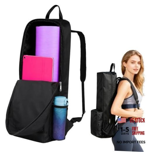 Yoga Mat Bag -Yoga Mat Bag Carrier with Pockets and Adjustable Strap, Medium