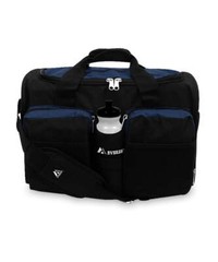 Unisex Sports Duffel Bag with Wet Pocket, Navy Blue