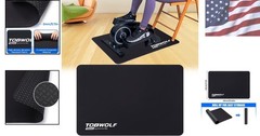 Fitness Non-Slip Mat for Electric Seated Foot Pedal Exerciser – Floor Protector