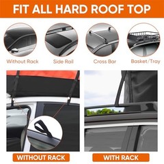 Car Rooftop Waterproof Bag,20 Cubic Feet Large Capacity 20 Cubic feet
