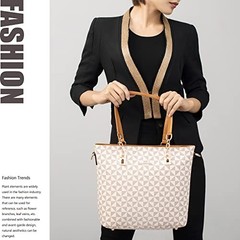 Designer Purses and Handbags for Women Satchel Shoulder Bag Tote Top 5p-beige