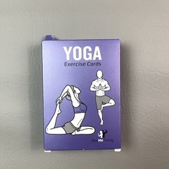 NewMe Fitness Yoga Exercise Cards 70 Pose Deck Workout Guide Beginners