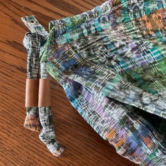 Yoga Mat Carry Bag One-of-a-Kind Fabric Yoga Mat Bag, Multicolor