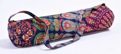 Yoga Mat Carry Bag With Shoulder Strap Carrier Bag Large Indian Mandala Portable