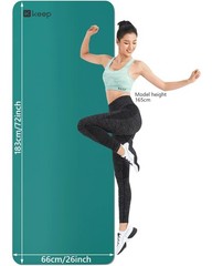 Rubber Yoga Mat – Professional Sweat Absorbent PU & Natural Rubber. Non Slip …