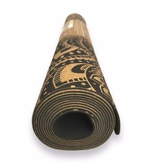 Yoga Design￼ Lab Travel Cork Mat ￼Ideal for Hot Yoga, Bikram, Ashtanga – Mandala