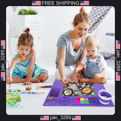 DIYDEC Silicone Art Mat 20×16 Inch – Large Silicone Painting Mat with