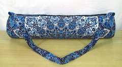 Multi Floral Yoga Mat Carrier Bags Hippie Mandala Cotton Bag With Shoulder Strap