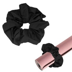 Yoga Mat Scrunchy, Yoga Mat Strap Band 1 Pcs & Cotton & Black
