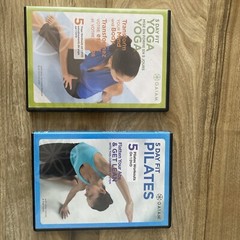 5 Day Fit Yoga & Pilates, dvd set