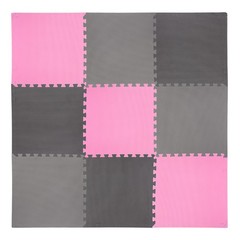 5907695592061 MP10 MATA JIGSAW PUZZLE MULTIPACK PINK GREY 9 ELEMENTÓW 10MM ONE FITNESS