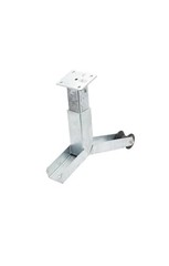 3006.6895 Adjustable Height Notched Fits 3″W x 4″H Trailer Frames Galvanized