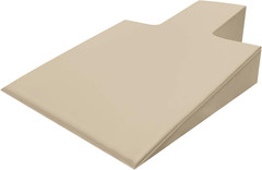 Leisureking Large Upholstered Pilates Wedge for Pilates Reformer, Exercise Equip