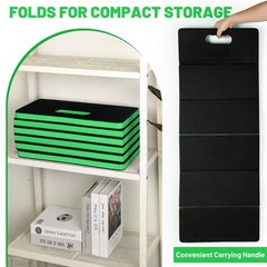 Foldable Mechanic Mat Kneeling Pad, 1.2″ Extra Thick Density EVA Foam Portabl…