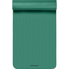 Solana 1″ Thick Yoga Mat w/Nylon Strap – Elm Green – Non 1″