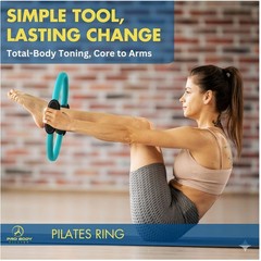 Portable Pilates Fitness Ring for Toning Muscles
