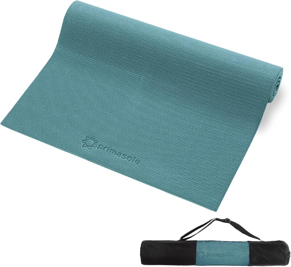 Primasole Yoga Mat with Carry Strap for Yoga Pilates Fitness and Floor Workou…