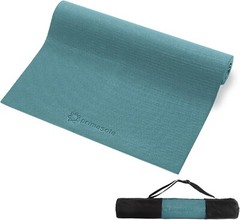 Primasole Yoga Mat with Carry Strap for Yoga Pilates Fitness and Floor Workou…