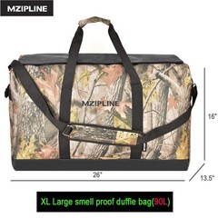 XL Large Duffle Bag Water Resistant Sport Gym Overnight Weekender Bag,Big Cap…