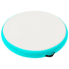 Gymnastics Mat with Pumps Inflatable 100x100x15 cm PVC G
