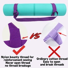 Yoga Mat Strap, 2 Piece Yoga Straps, Yoga Mat Straps, Yoga Mat Carry Strap…