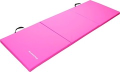 6×2 Feet 3-Panel Folding Gymnastics Mat – 1.5-Inch Thick Pad with Vinyl Surface