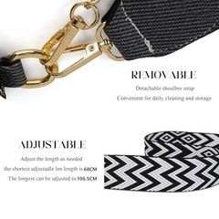Fashion Waist Packs, Crossbody Fanny Packs for Women Leather Sling Bag BLACK