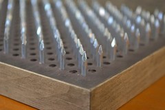 Sadhu Board “Lotus” Galvanized Nails 10 mm/0.4 inch